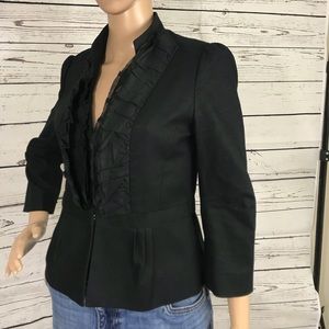Ann Tylor LOFT Cotton Jacket Size 4P